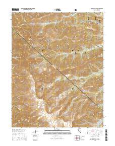 Boundary Peak 2015 topographic map thumbnail