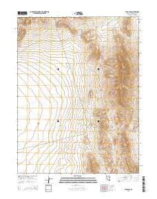 Beck Pass 2014 topographic map thumbnail