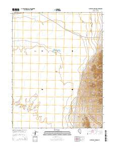 Blue Eagle Springs 2014 topographic map thumbnail