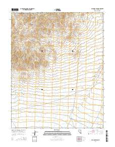 Blue Nose Peak 2014 topographic map thumbnail
