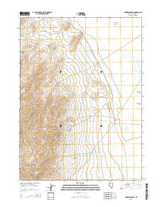 Awakening Peak 2015 topographic map thumbnail