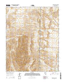 Azure Ridge 2014 topographic map thumbnail