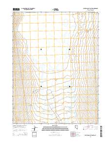 Blue Wing Flat South 2015 topographic map thumbnail