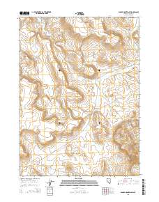 Badger Mountain NW 2015 topographic map thumbnail
