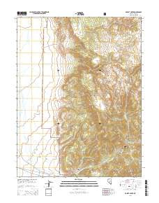 Barley Creek 2014 topographic map thumbnail