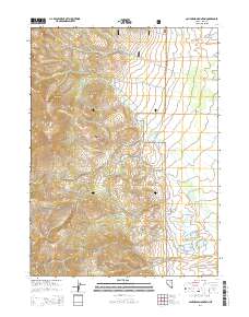 California Mountain 2014 topographic map thumbnail