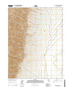 Buffalo Springs 2014 topographic map thumbnail