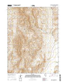 Carico Lake North 2014 topographic map thumbnail