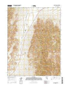 Cold Springs 2014 topographic map thumbnail
