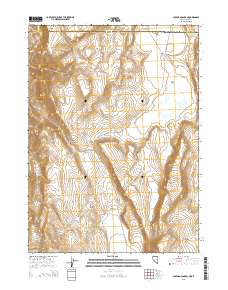 Coleman Canyon 2015 topographic map thumbnail