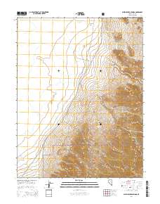 Bullwhacker Springs 2014 topographic map thumbnail