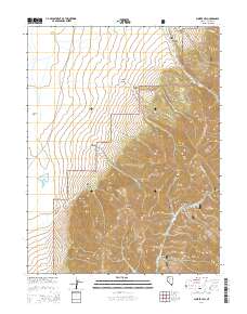 Bunker Hill 2014 topographic map thumbnail