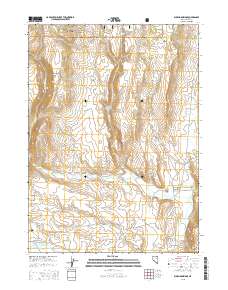 Buckhorn Ridge 2015 topographic map thumbnail