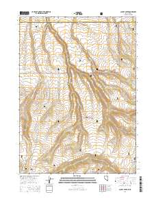 Caudle Creek 2014 topographic map thumbnail
