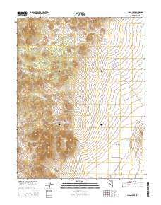 Chaos Creek 2014 topographic map thumbnail
