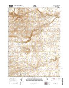 Calico Butte 2015 topographic map thumbnail