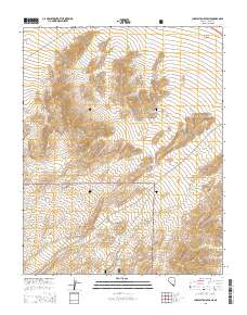Charleston Peak NE 2015 topographic map thumbnail
