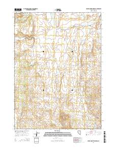 Cedar Mountain Draw 2014 topographic map thumbnail