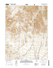 Cloverdale Ranch 2014 topographic map thumbnail