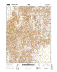 Coal Canyon 2014 topographic map thumbnail
