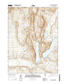 Chimney Reservoir 2015 topographic map thumbnail