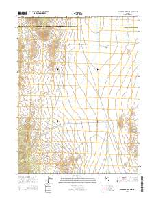 Chin Creek Reservoir 2014 topographic map thumbnail