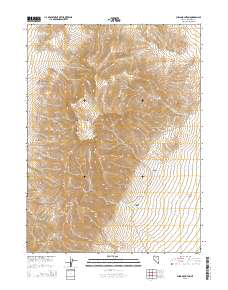 China Mountain 2015 topographic map thumbnail