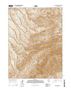 Coal Mine Basin 2014 topographic map thumbnail