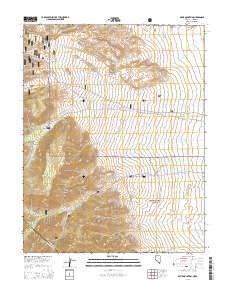 Davis Mountain 2014 topographic map thumbnail