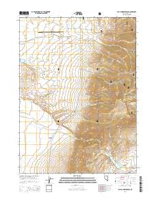 Bull Run Reservoir 2014 topographic map thumbnail