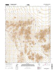 Bullfrog Mountain 2015 topographic map thumbnail