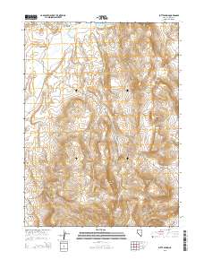 Butte Spring 2015 topographic map thumbnail