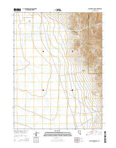 Clear Creek Ranch 2015 topographic map thumbnail
