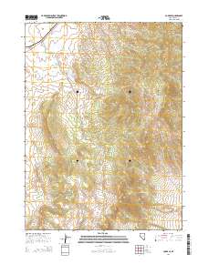 Cobre SE 2014 topographic map thumbnail