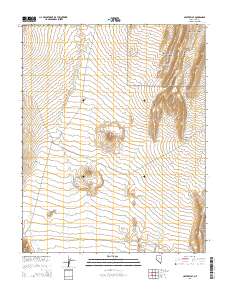 Crater Flat 2015 topographic map thumbnail