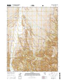 Corral Wash 2014 topographic map thumbnail