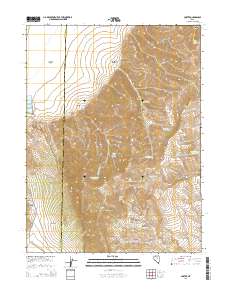 Cortez 2014 topographic map thumbnail