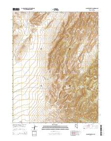 Gilbert Creek SE 2014 topographic map thumbnail