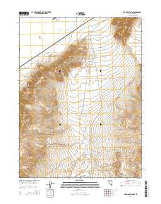 Dry Mountain NW 2014 topographic map thumbnail