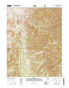 Goat Ranch Springs 2014 topographic map thumbnail