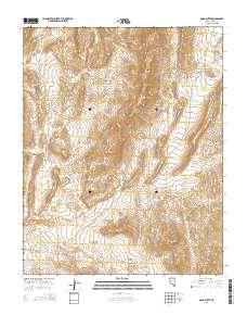 Gold Butte 2014 topographic map thumbnail