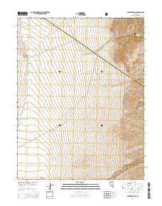 Duckwater NE 2014 topographic map thumbnail