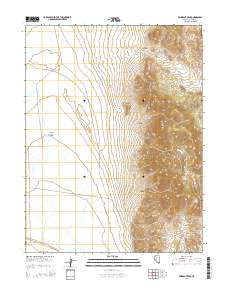 Emigrant Peak 2014 topographic map thumbnail