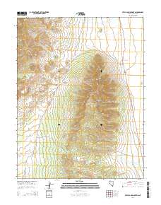 Dutch John Mountain 2014 topographic map thumbnail