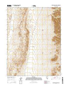 Georges Canyon Rim SE 2014 topographic map thumbnail