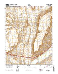 Flat Top Mesa 2014 topographic map thumbnail