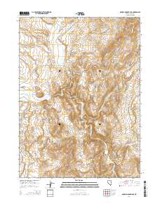 Double Mountain SE 2014 topographic map thumbnail