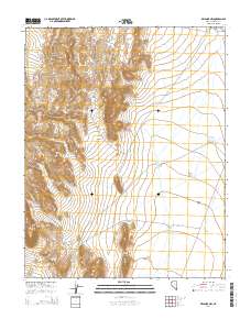 Delamar NW 2014 topographic map thumbnail