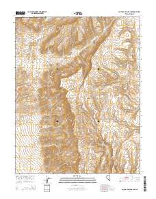 South of Delamar Lake 2014 topographic map thumbnail