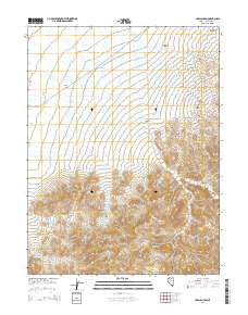 Cow Canyon 2014 topographic map thumbnail